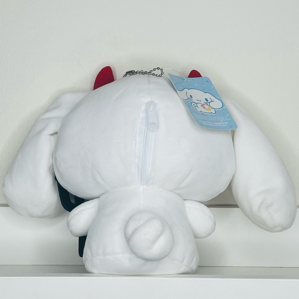 NWT Sanrio Cinnamoroll Devil Themed Stuffed Plush Toy Halloween Limited Edition - Picture 2 of 3